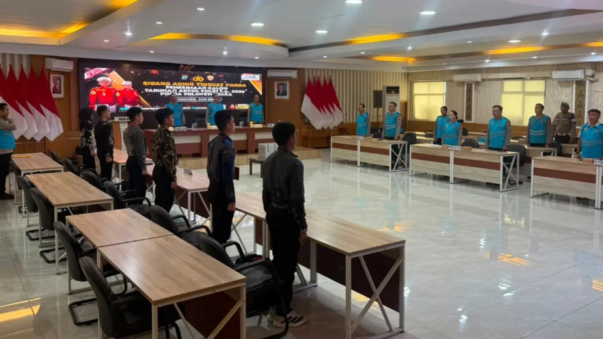 Polda Sulawesi Utara Sukses Melaksanakan Sidang Akhir Panda Rim Terpadu anggota Polri Calon Taruna dan Taruni Akpol TA 2026