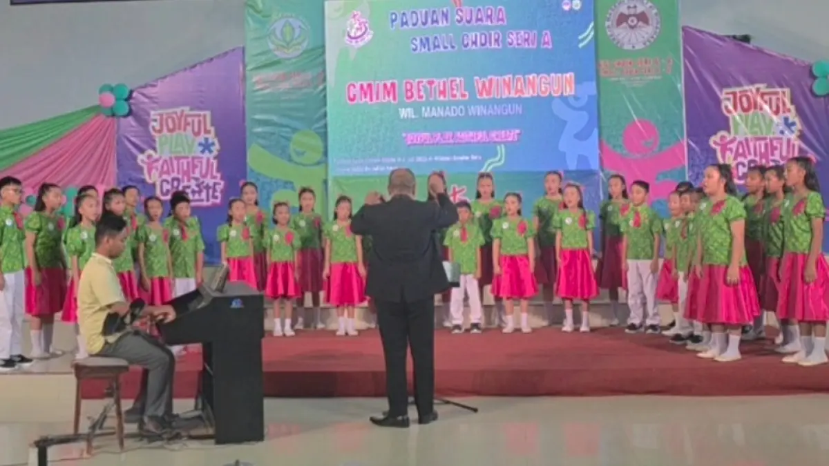 Penampilan luar biasa tim paduan suara anak GMIM Betel Winangun di FAS 2026 