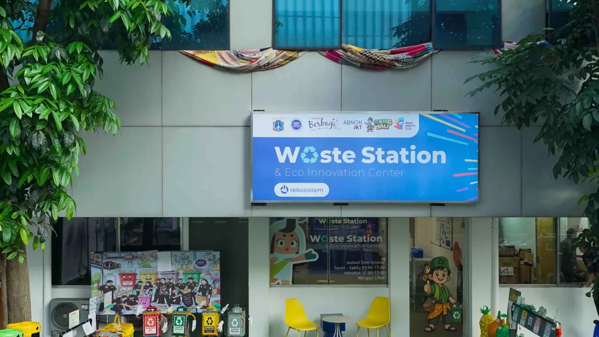Waste Station Balai Kota DKI Jakarta