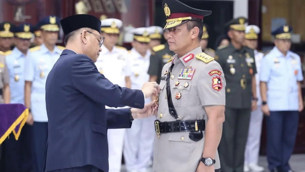 Komjen Gatot Tri Suryanta, Selasa 7 Juli 2026 resmi menjabat Sekretaris Utama Lemhanas RI