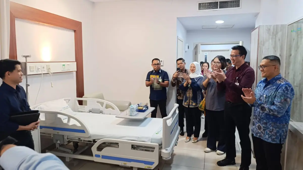 RESMIKAN: Peresmian Kamar Prioritas Layanan Kecelakaan Kerja dilaksanakan Kamis, (25/6/2026), di Ruang Amarylis, lantai lima Sentra Medika Hospital Minahasa Utara.

