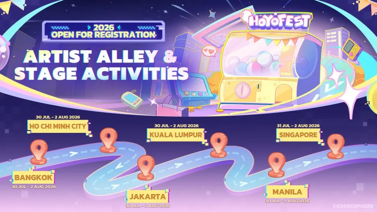 Poster resmi HoYo FEST 2026.
