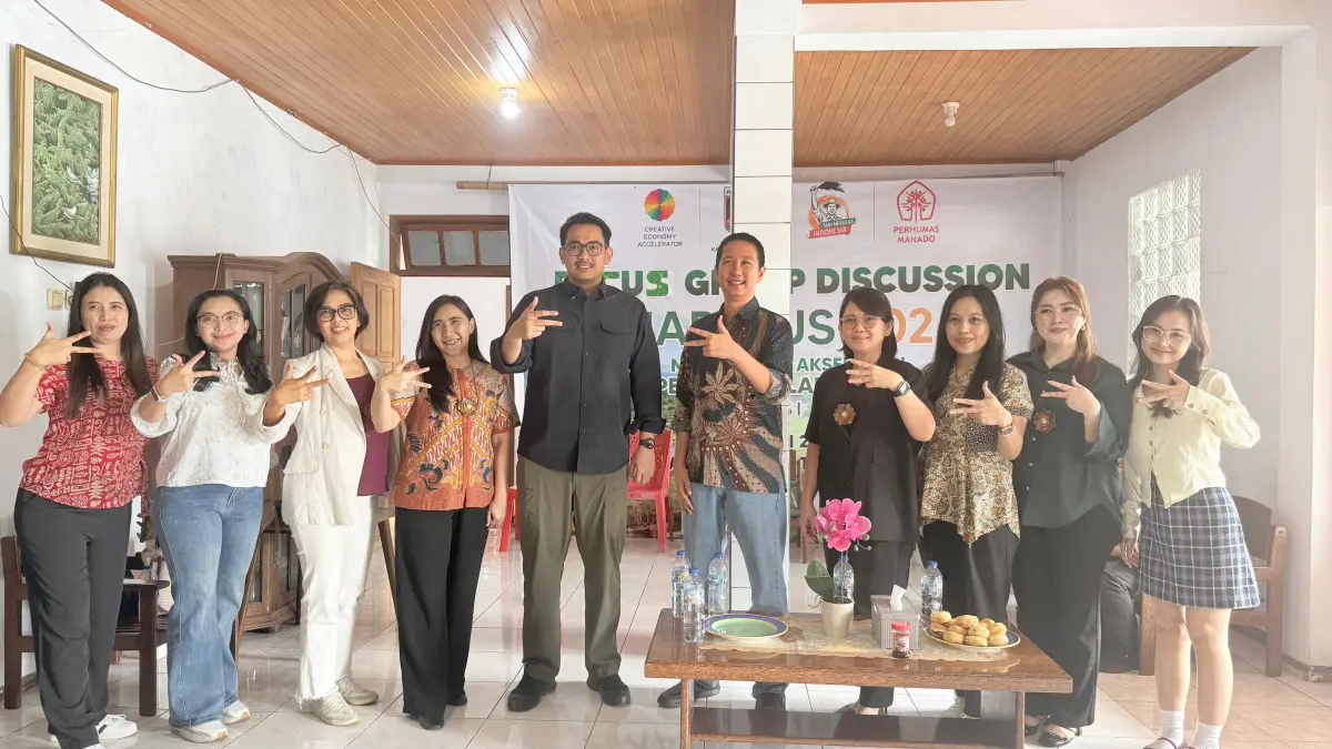 FGD MAPALUS 2026 di Minahasa mendorong petani dan UMKM memanfaatkan AI, literasi keuangan, dan kolaborasi untuk naik kelas.
