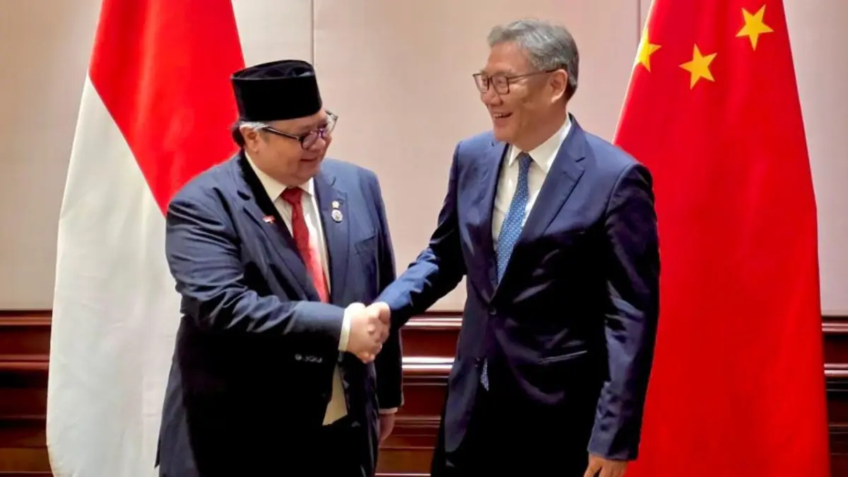 &nbsp;
Menko Airlangga Bertemu Menteri Perdagangan RRT