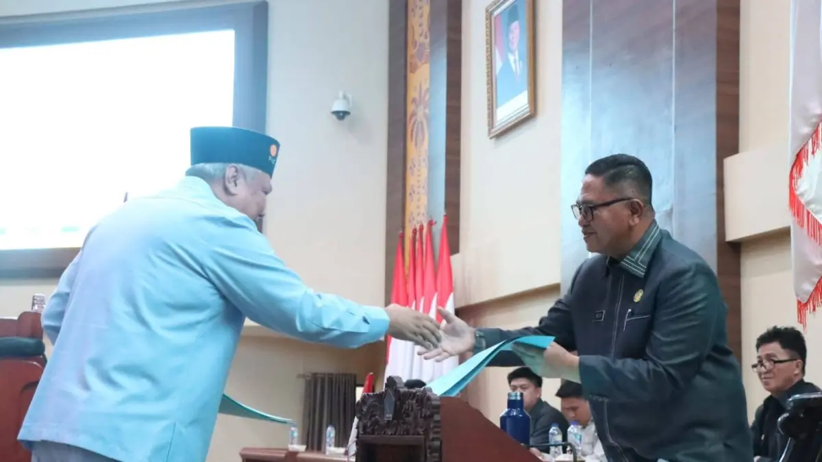 Paripurna pengambilan keputusan terhadap Rancangan Peraturan Daerah (Ranperda) tentang Pertanggungjawaban Pelaksanaan APBD Provinsi Sulawesi Utara Tahun Anggaran 2025, penyampaian Kebijakan Umum Anggaran (KUA) dan Prioritas Plafon Anggaran Sementara (PPAS) Tahun Anggaran 2027, serta penyampaian Ranperda tentang Penanggulangan Kejadian Luar Biasa dan Wabah Penyakit Menular.