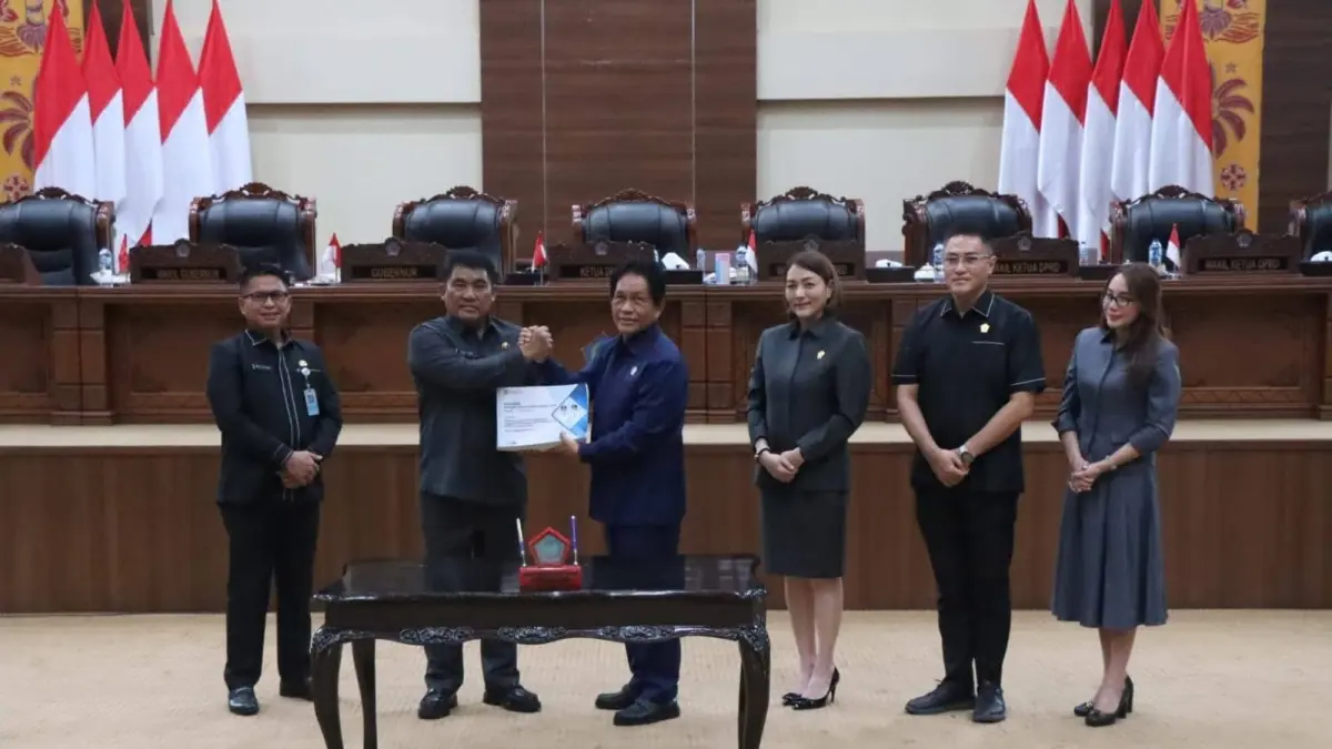 Paripurna pengambilan keputusan terhadap Rancangan Peraturan Daerah (Ranperda) tentang Pertanggungjawaban Pelaksanaan APBD Provinsi Sulawesi Utara Tahun Anggaran 2025, penyampaian Kebijakan Umum Anggaran (KUA) dan Prioritas Plafon Anggaran Sementara (PPAS) Tahun Anggaran 2027, serta penyampaian Ranperda tentang Penanggulangan Kejadian Luar Biasa dan Wabah Penyakit Menular.
