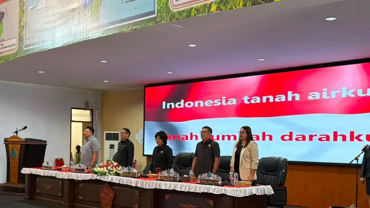 Suasana saat Paripurna DPRD dan Pemkab Minut