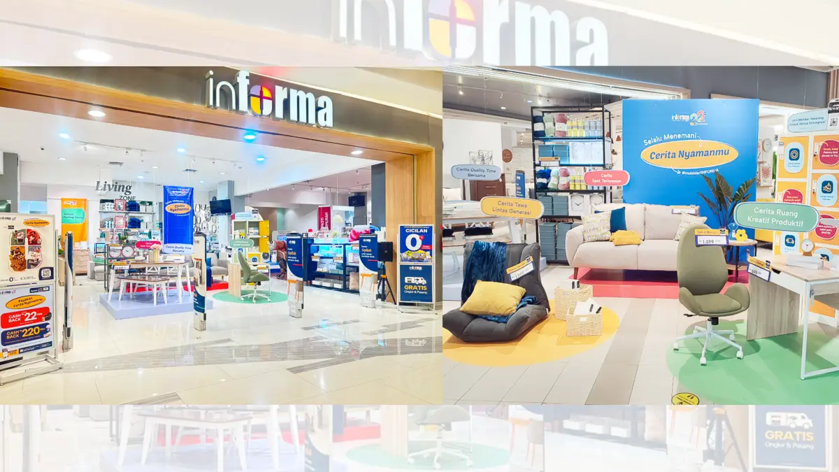 INFORMA Rayakan Ulang Tahun ke-22, Hadirkan Promo Besar dan Inspirasi Hunian Modern.