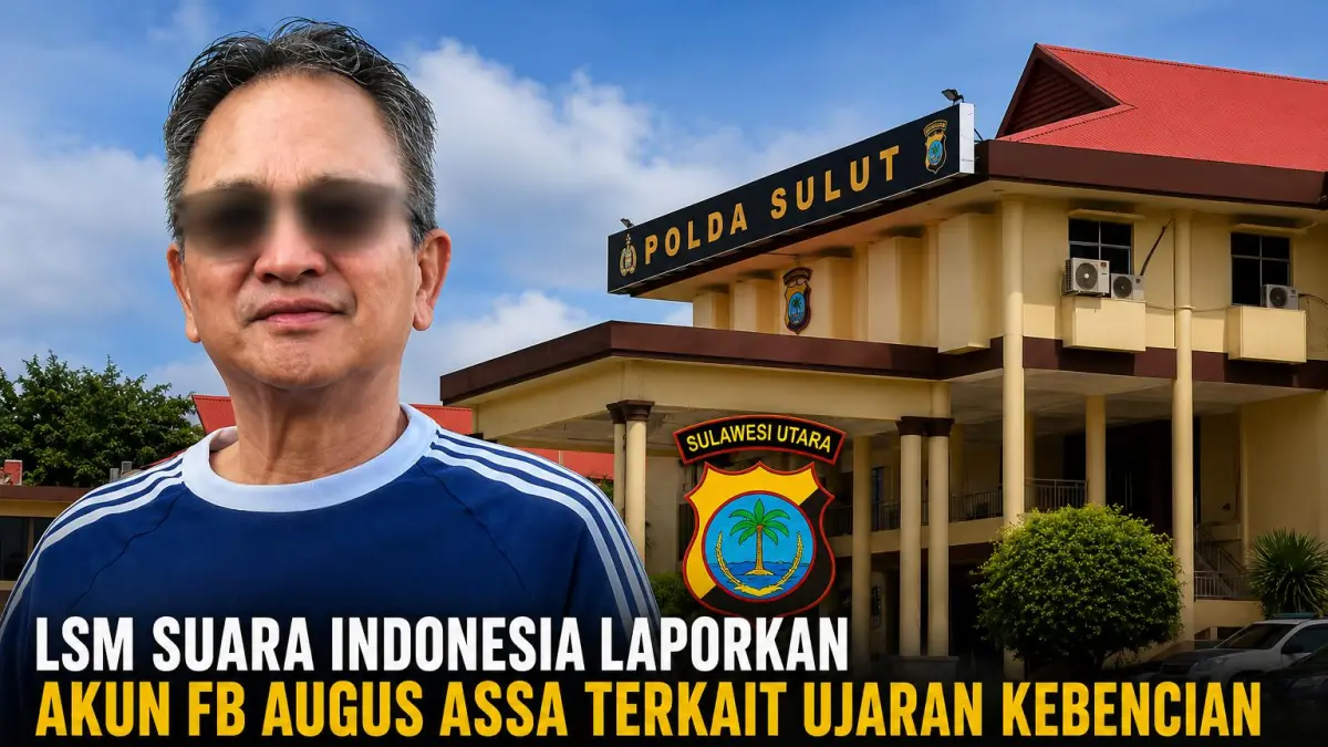 Laporan dugaan ujaran kebencian terhadap Kapolda Sulut resmi dilaporkan ke Polda Sulut