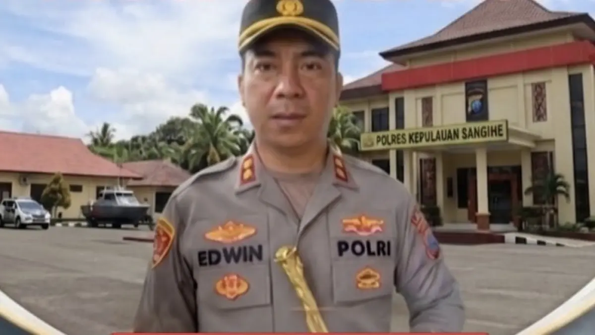 Plh Kapolres Kepulauan Sangihe AKBP Edwin Humokor
