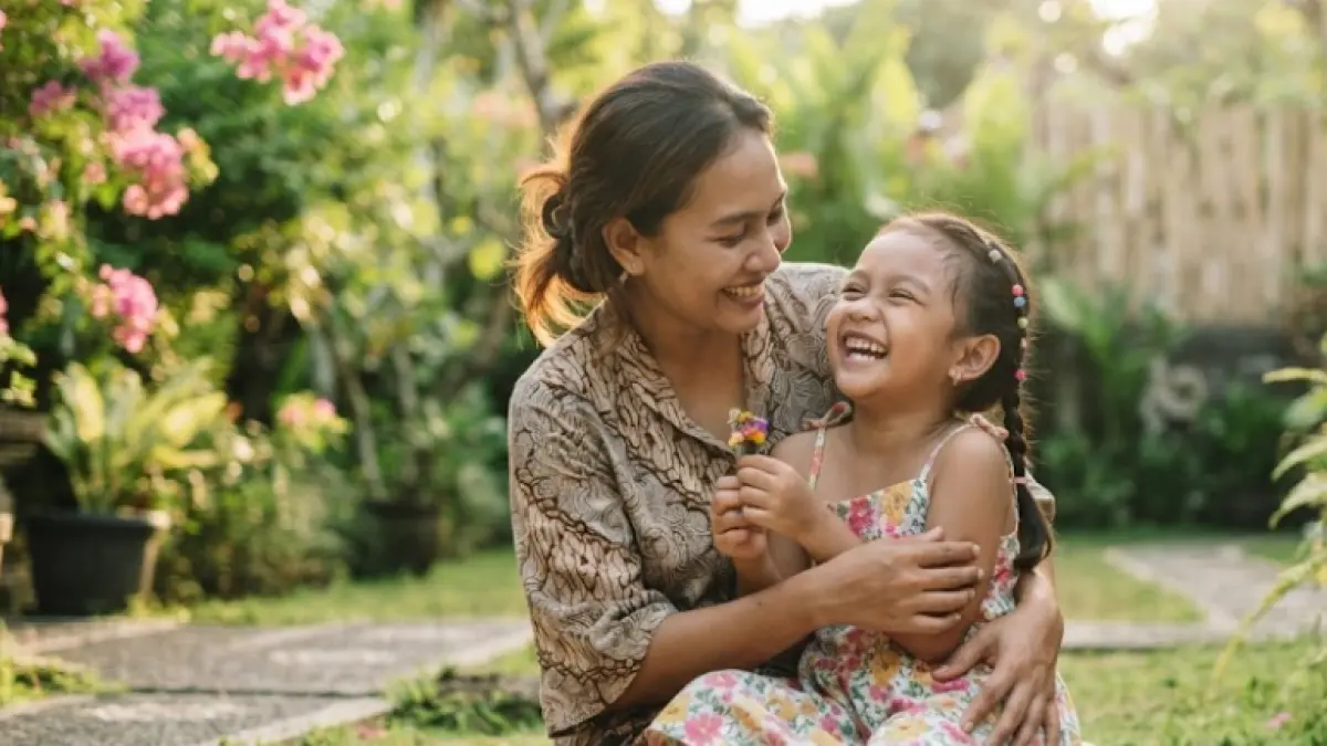 Ilustrasi kedekatan Ibu dan Anak