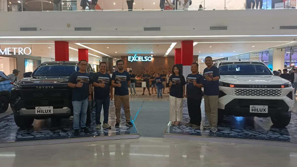 RESMI: Regional Launching New Hilux di Atrium Manado Town Square 3, Manado Senin (27/7)