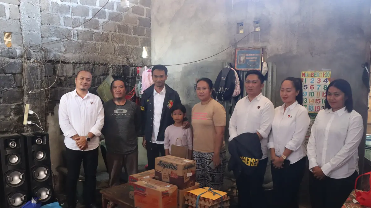 Kasat Reskrim Polres Mitra AKP Lutfi Arinugraha turun langsung menemui korban bullying, memberikan motivasi, bantuan, serta membantu memulihkan mental anak yang menjadi korban. 