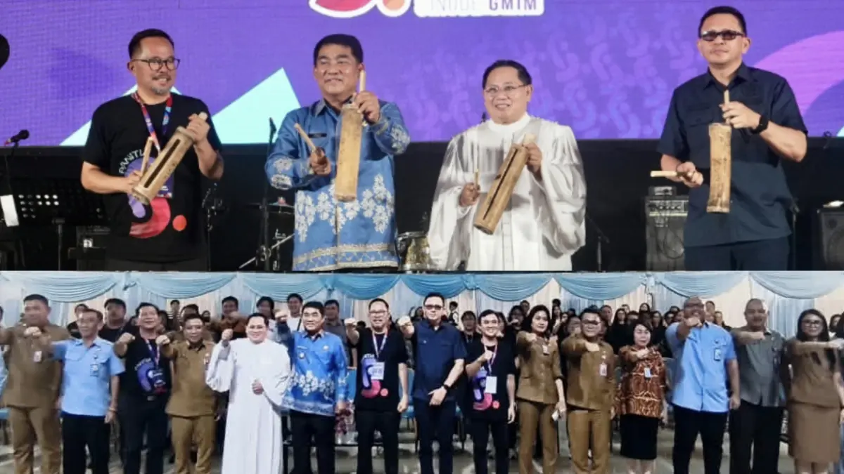 MULAI: Pembukaan Pesta Seni Remaja Sinode GMIM 2026 di Aula Mapalus Kantor Gubernur, Selasa (28/7)