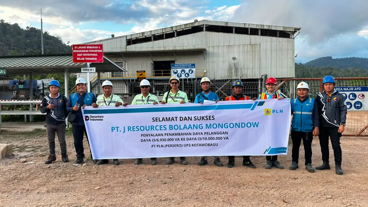 Sambut HUT ke-81 RI, PLN Suluttenggo Dukung Produktivitas Industri Lewat Penambahan Daya PT J Resources Bolaang Mongondow