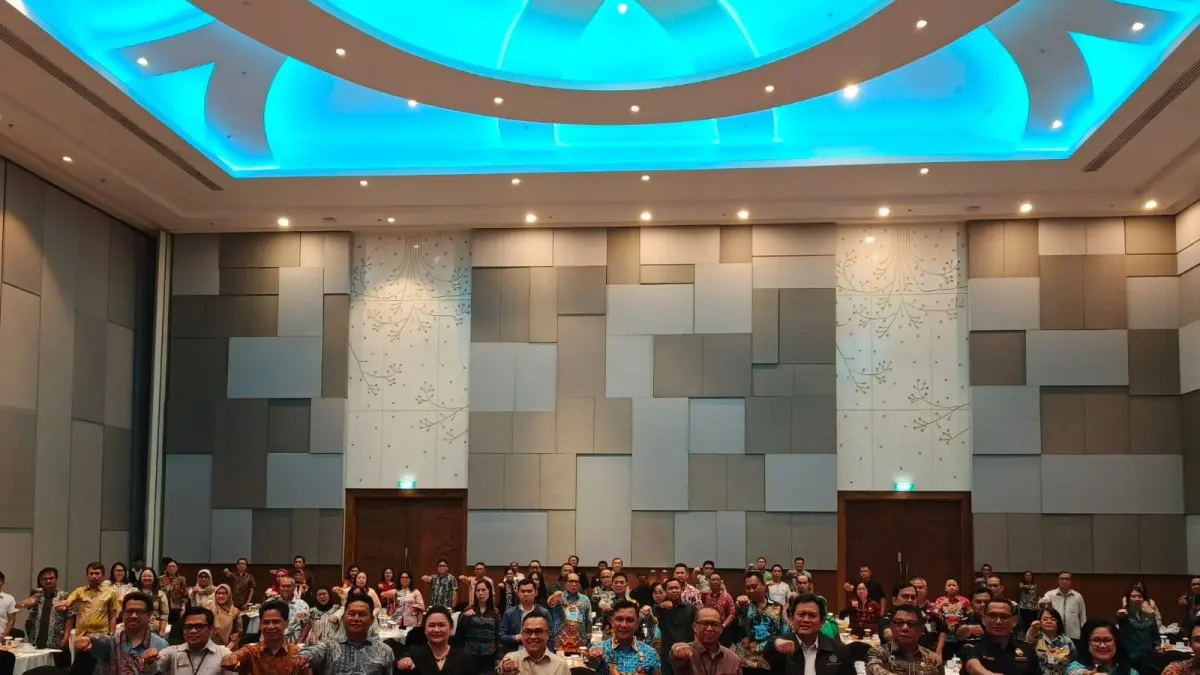 Laporan Perekonomian Provinsi (LPP) Periode Mei 2026 yang dirangkaikan dengan Bincang Ekonomi bertema "Penguatan Hilirisasi Kelapa sebagai Sumber Pertumbuhan Ekonomi Sulawesi Utara", Kamis (30/7).