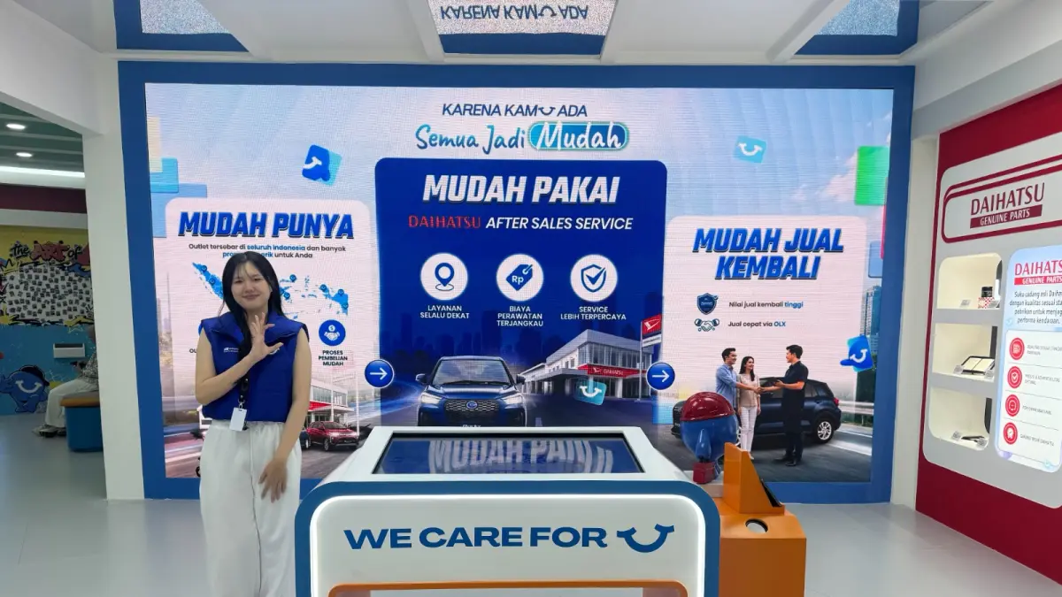 Booth Aftersales We Care for U di Booth Daihatsu GIIAS 2026