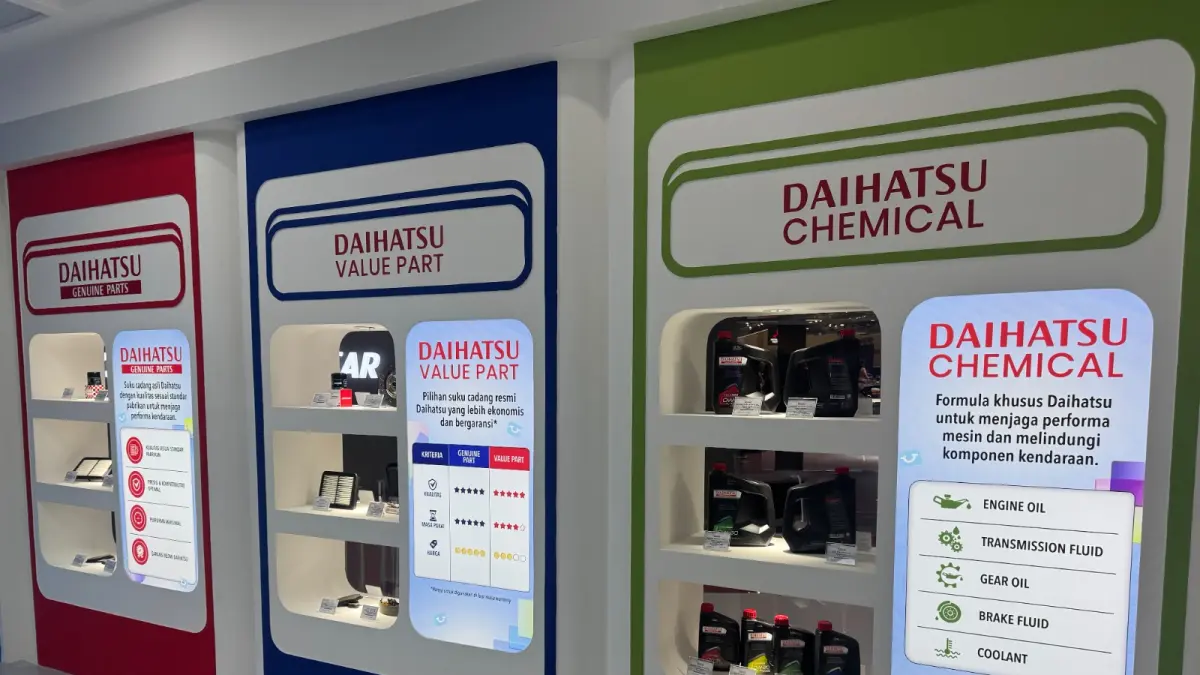 Booth Aftersales We Care for U di Booth Daihatsu GIIAS 2026