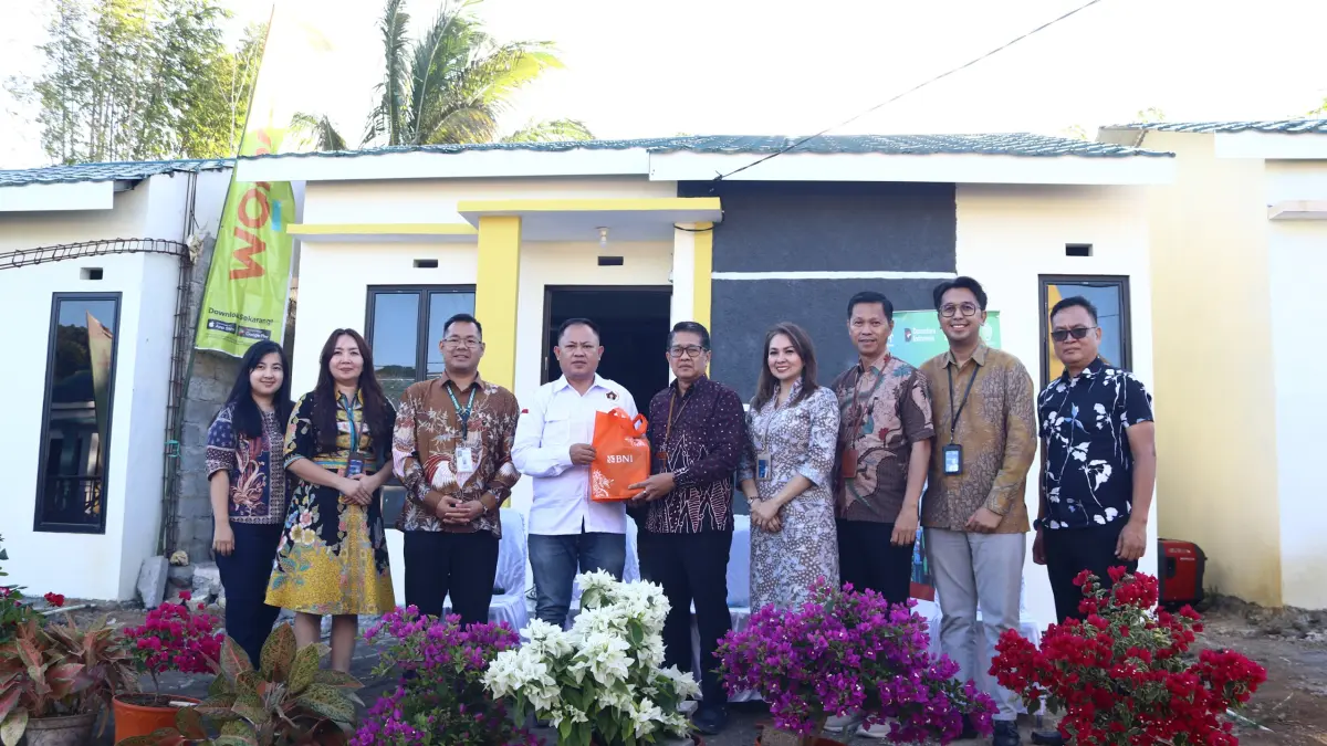 BNI Wilayah 11 Salurkan KPR Subsidi dan KUR Perumahan.