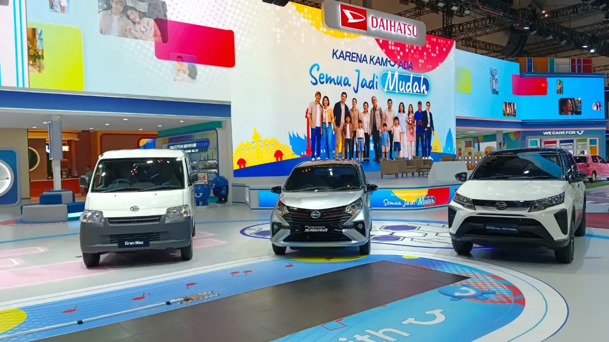 New Astra Daihatsu Sigra, Terios Special Edition, dan varian baru Gran Max Blind Van 1.5 MT AC PS. 
