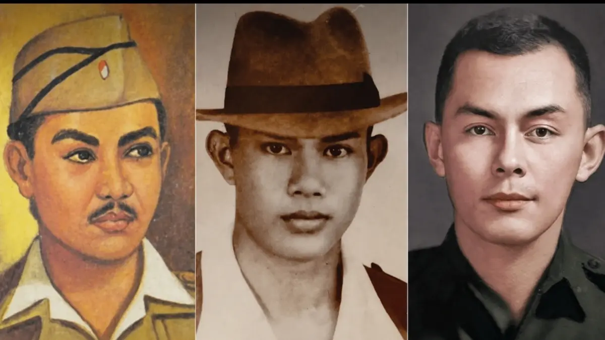 RW Mongisidi, Daan Mogot, dan Pierre Tendean 