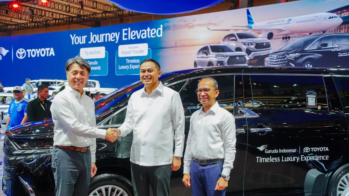 Toyota dan Garuda Indonesia menghadirkan layanan airport transfer premium dengan Alphard Hybrid EV.
