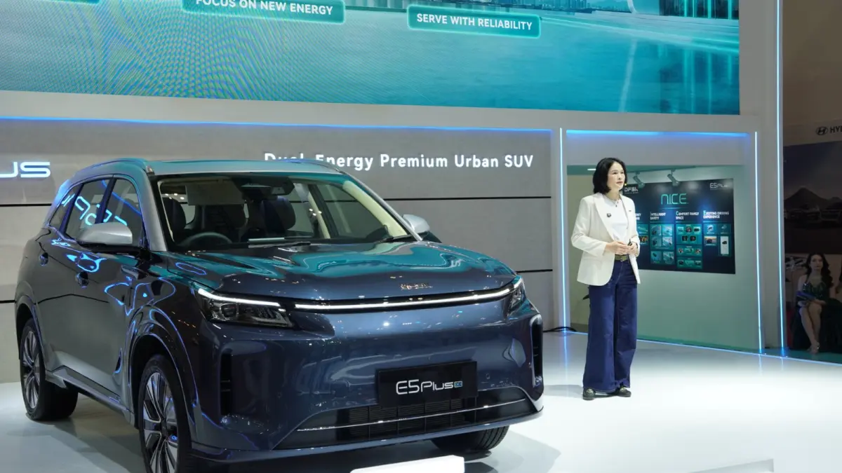 DFSK E5 Plus resmi meluncur di GIIAS 2026 dengan harga spesial Rp479 juta.
