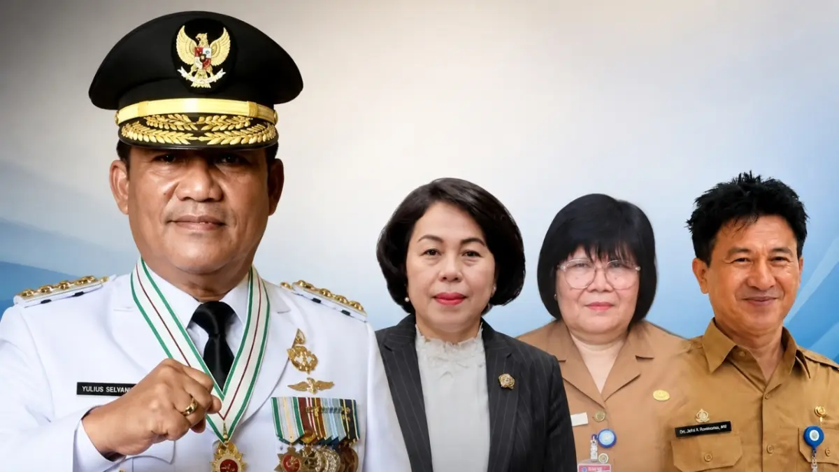 Percepat Sulut Maju, Gubernur YSK Perkuat Dinas yang Menjadi Urat Nadi Kehidupan Masyarakat
