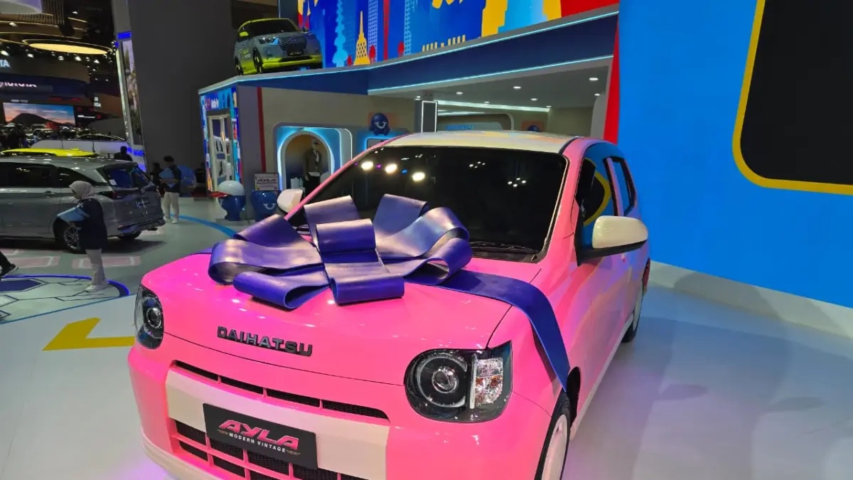 Daihatsu Ayla Modern Vintage di Booth Daihatsu GIIAS 2026