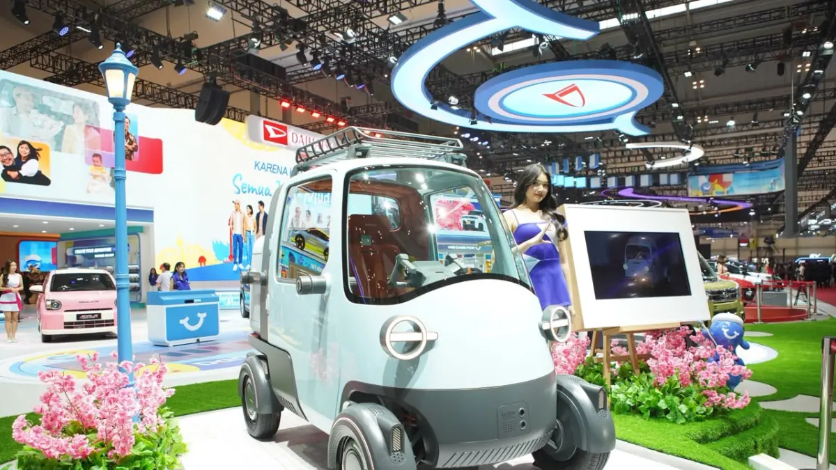 Tampak Depan Daihatsu Midget-X