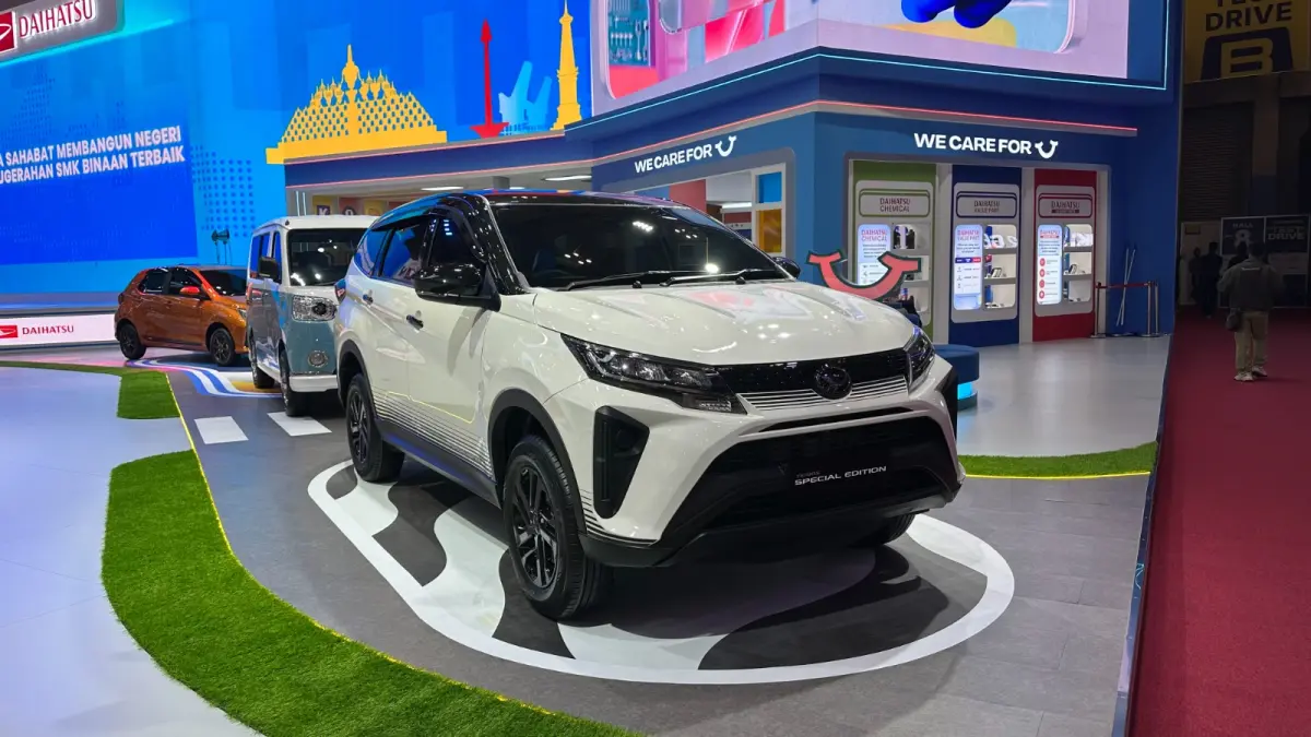 Tampak Depan Terios Special Edition