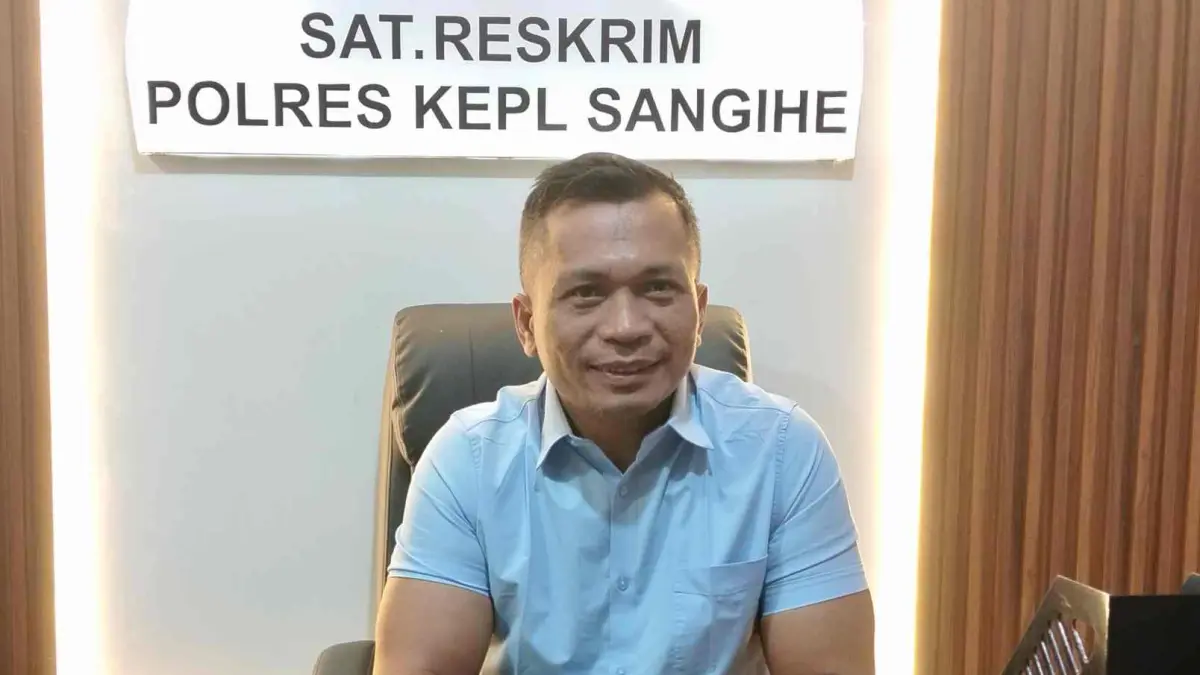 Kasatreskrim Polres Sangihe, IPTU Harli E Buida.