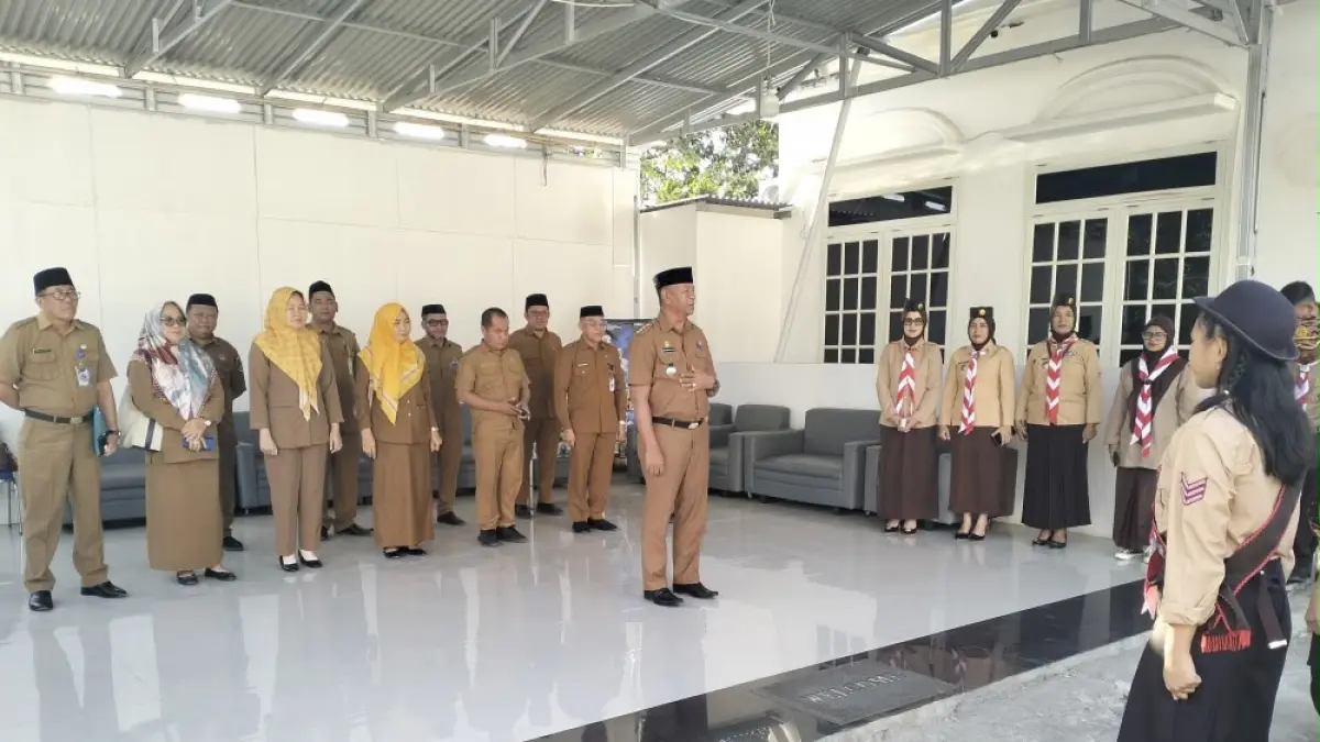 Kontingen Pramuka Boltim menuju Jambore Nasional XII di Cibubur