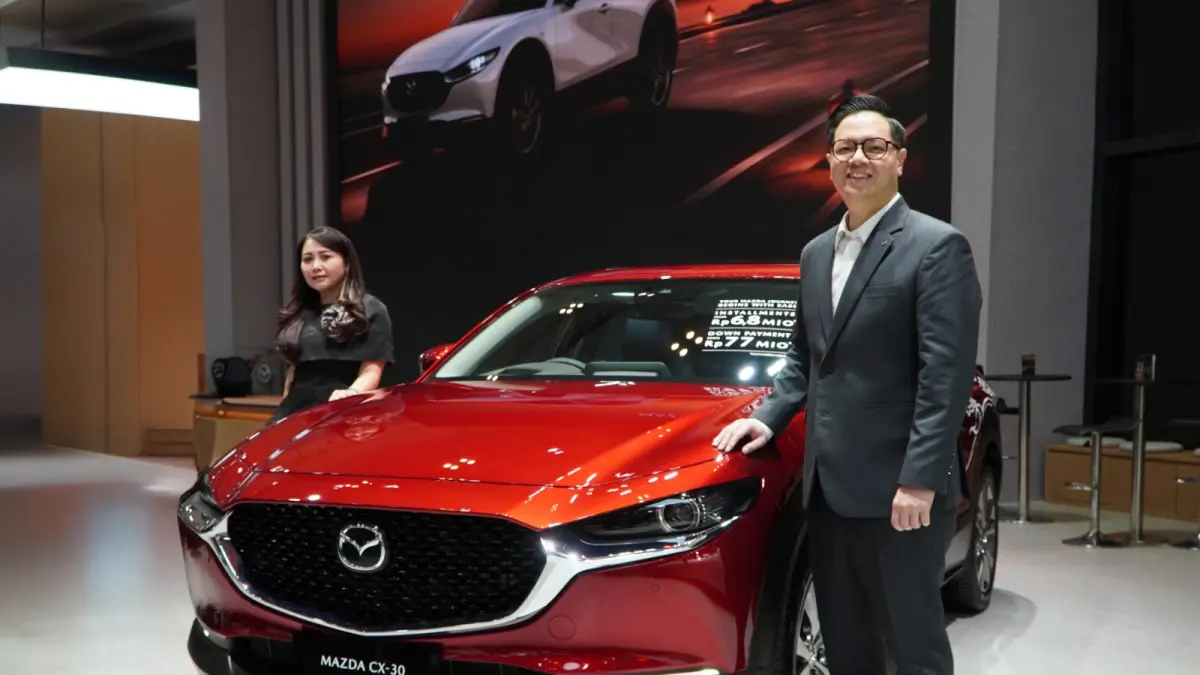 Mazda CX-30 rakitan Indonesia resmi hadir di GIIAS 2026 dengan standar kualitas global.