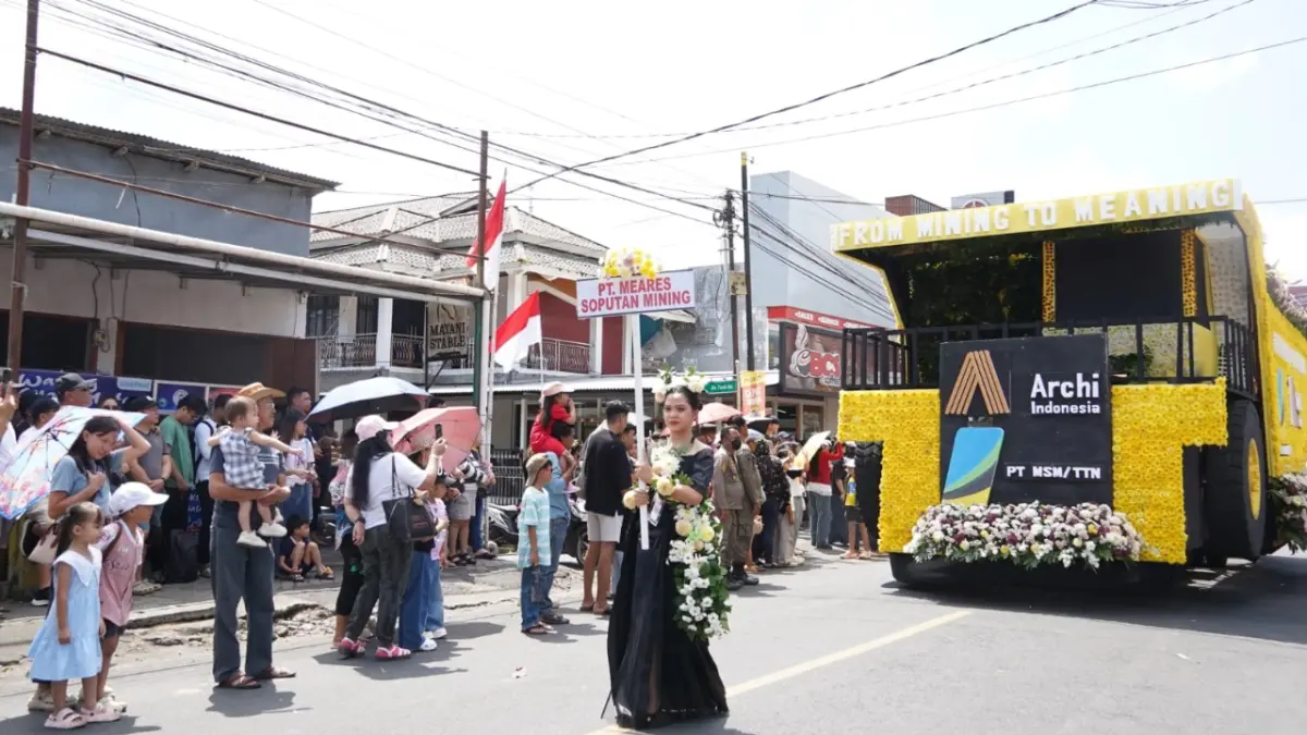 Float PT MSM menyita perhatian penonton TIFF 2026 