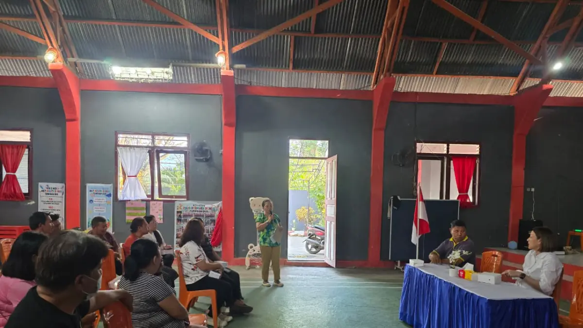 Reses Wakil Ketua DPRD Sulut dr Michaela Paruntu.