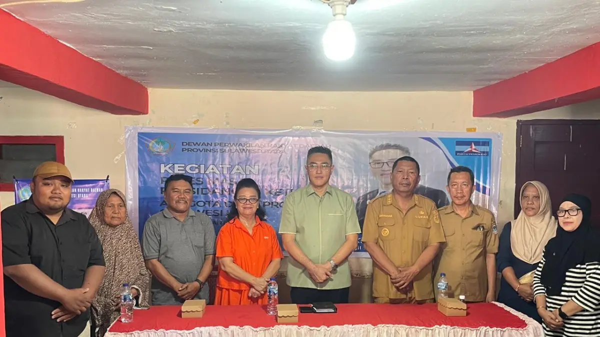 Reses Wakil Ketua DPRD Sulut Royke Reynald Anter.