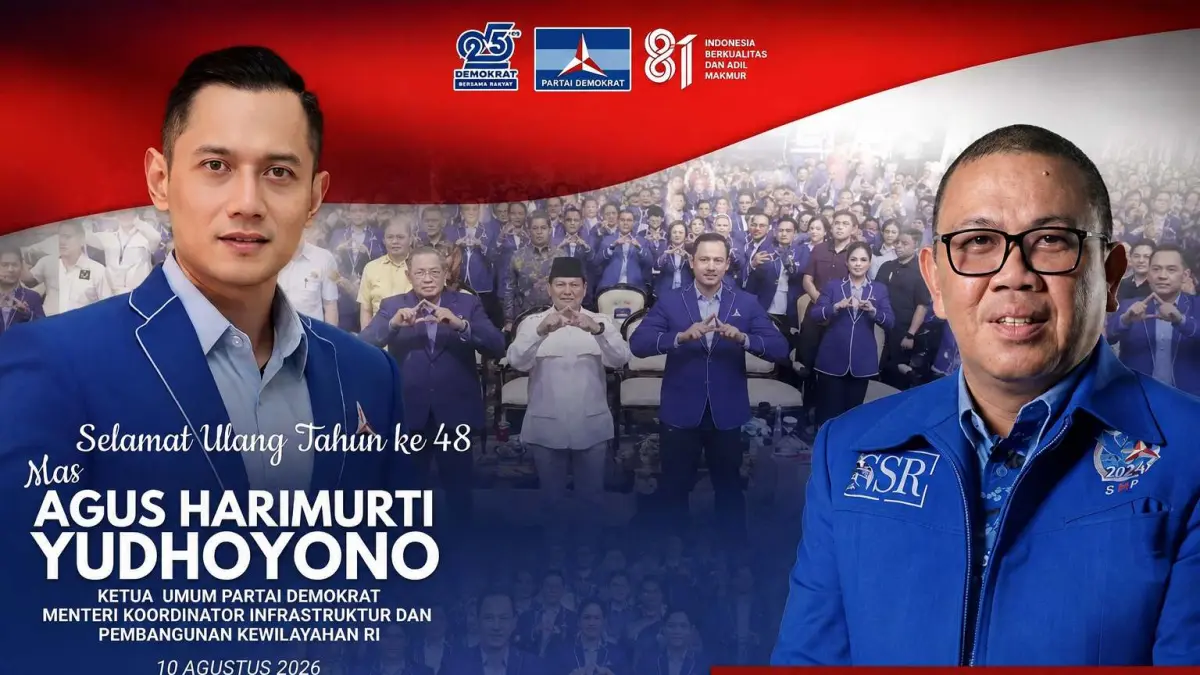 Sekretaris DPD Demokrat Sulut Stendy S Rondonuwu
