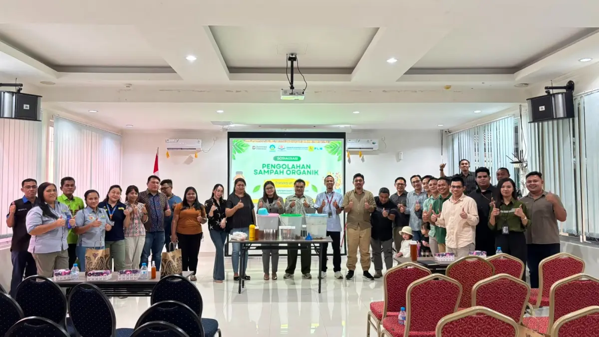 PLN UP3 Tahuna Tingkatkan Budaya Peduli Lingkungan melalui Sosialisasi Pengolahan Sampah Organik