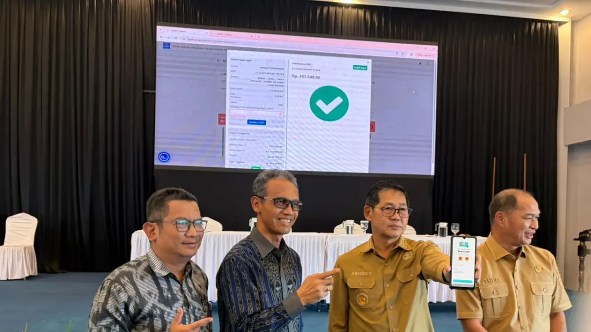 QRIS Perluas Kanal Pembayaran PBB-P2 Kota Bitung, Dorong Optimalisasi PAD