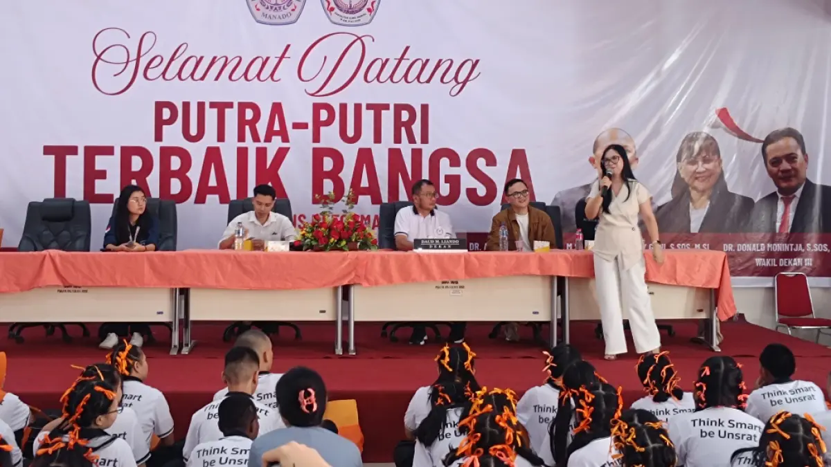 Dekan Dr Ferry Liando memimpin langsung pelaksanaan PK2MB di Fisip Unsrat Manado