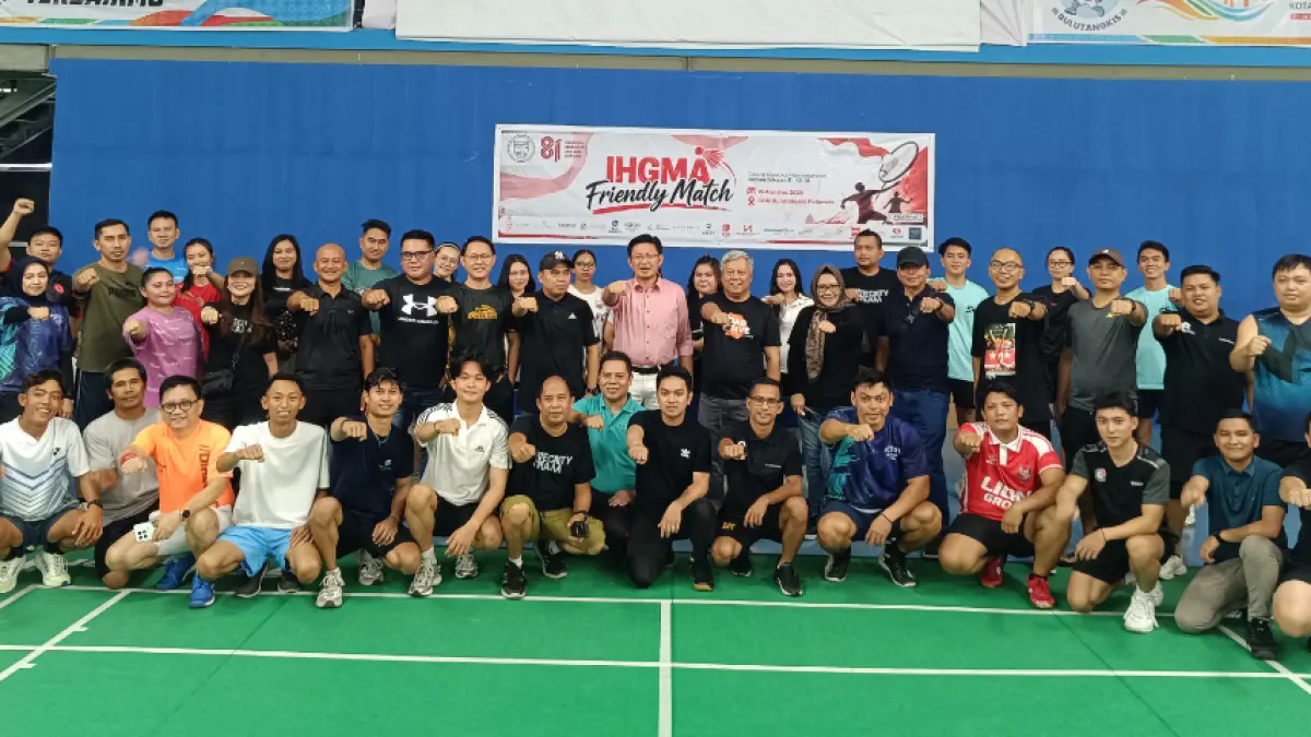 Puluhan hotel di Sulawesi Utara dan Gorontalo berpartisipasi dalam IHGMA SulutGo Friendly Match Bulutangkis di GOR Polkesdo Perkamil