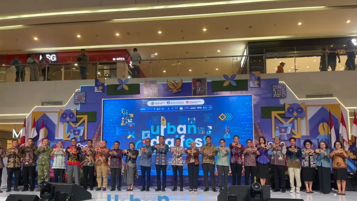 Rangkaian penutupan Urban Digifest 2026, Sabtu (15/8). Yang dihadiri oleh jajaran pimpinan Bank Indonesia,  pemerintah, Dekranasda, pimpinan perbankan, dunia usaha, komunitas, akademisi, media, dan pelaku ekonomi kreatif