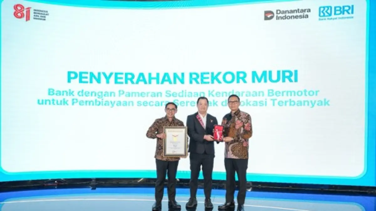 131 Lokasi Serentak, BRI KKB National Expo 2026 Raih Rekor MURI