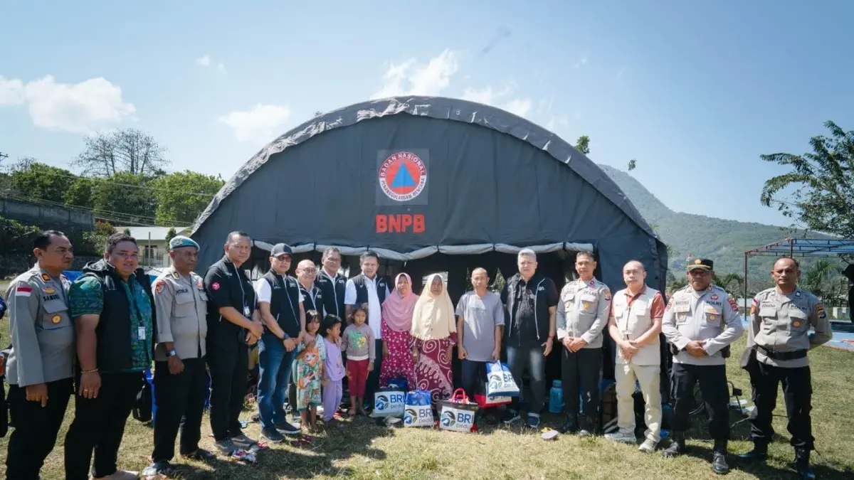 BRI Bangun Tiga Posko Logistik dan Dapur Umum untuk Percepat Pemulihan Gempa NTT