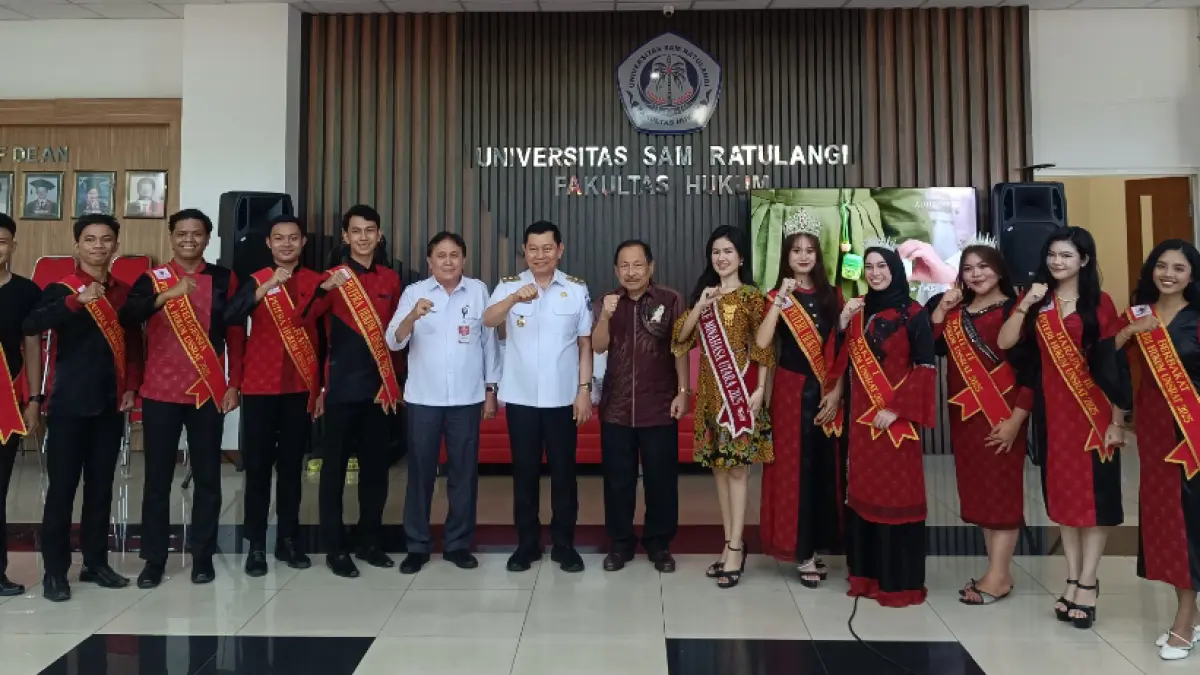 Sukacita di puncak Dies Natalis Fakultas Hukum Unsrat Manado tahun 2026