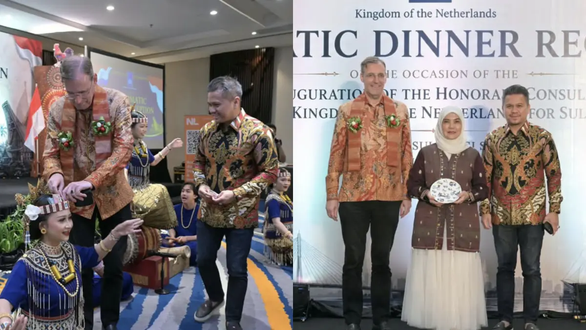YAKIN: Acara peresmian kantor konsulat yang dilanjutkan dengan Diplomatic Dinner Reception di Makassar