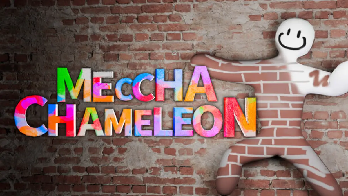 illustrasi resmi video game meccha chameleon (steam)