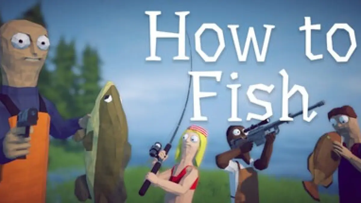 ilustrasi resmi untuk video game how to fish (steam)