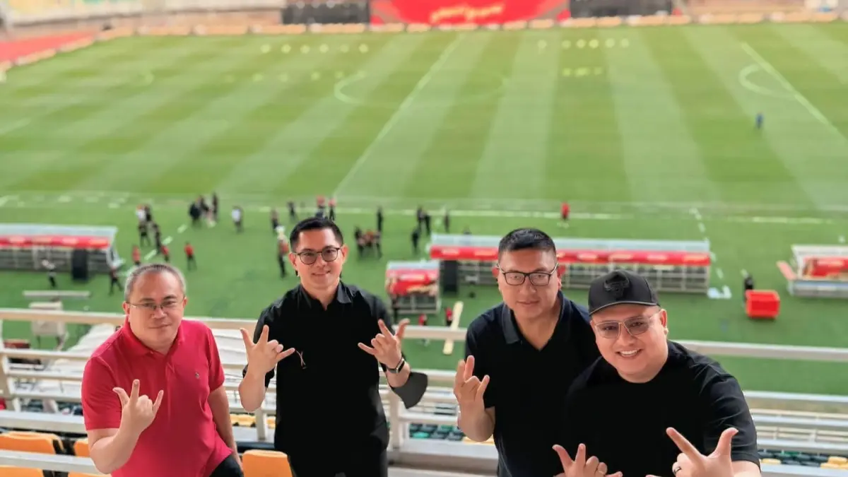 MANTAP: jajaran pengurus DPC menghadiri Closing Ceremony Soekarno Cup 2026 di Stadion Gelora Bung Tomo, Surabaya, Senin (24/8).